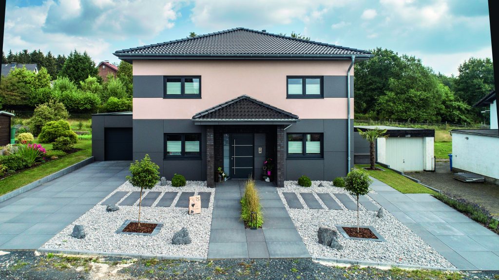 Ytong Bausatzhaus Außenansicht