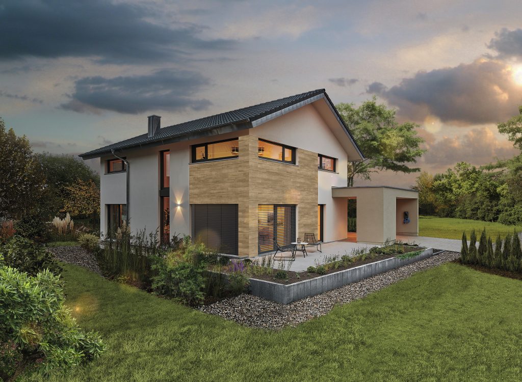 Reportage Warema Fertighaus Weiss