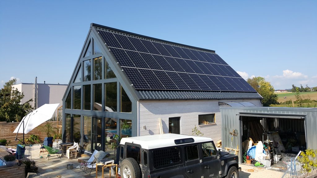 myPV Solaranlage auf Dach